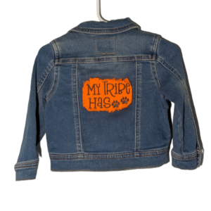 My Tribe has Paws Toddler Denim Jacket - Baby 18M