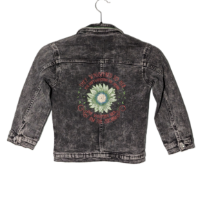 I Am the Storm - Embroidered Denim Jacket - Toddler 5T