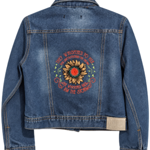 DKNY She Whispered Back Denim Jacket - Girls' 6X