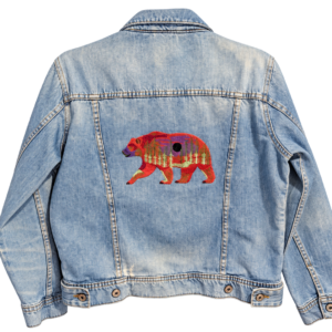 Forest Bear Denim Jacket - Women's L