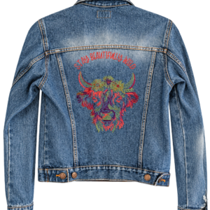 Stay Beautifully Wild Denim Jacket - Women's, See Measurements