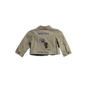 Wish Big, Little One | Tahari Girl Embroidered Jacket - Baby Girls' 12M